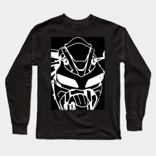 Outline Motorcycle Long Sleeve T-Shirt